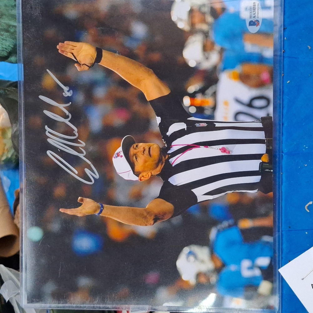 Signed Ed Hochuli COA